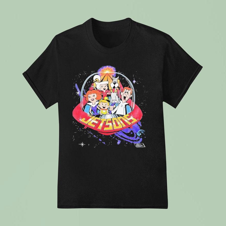 The Jetsons Spaceship Cartoon T Shirt