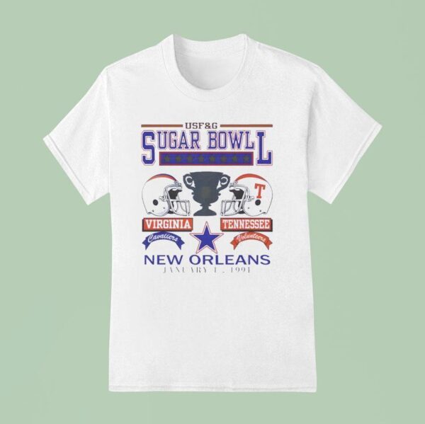 Sugar Bowl Virginia Vs Tennessee New Orleans T Shirt