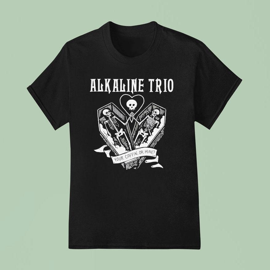 Alkaline Trio Your Coffin Or Mine New T Shirt