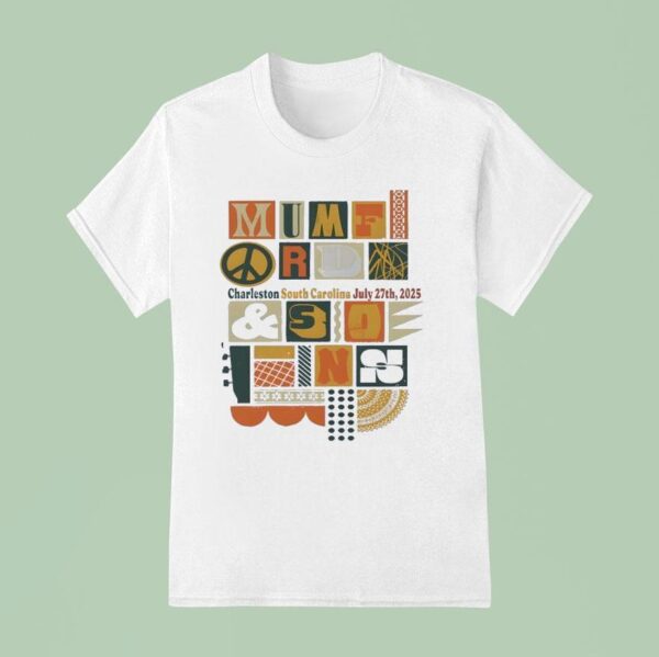Charleston Sc Mumford And Sons T Shirt