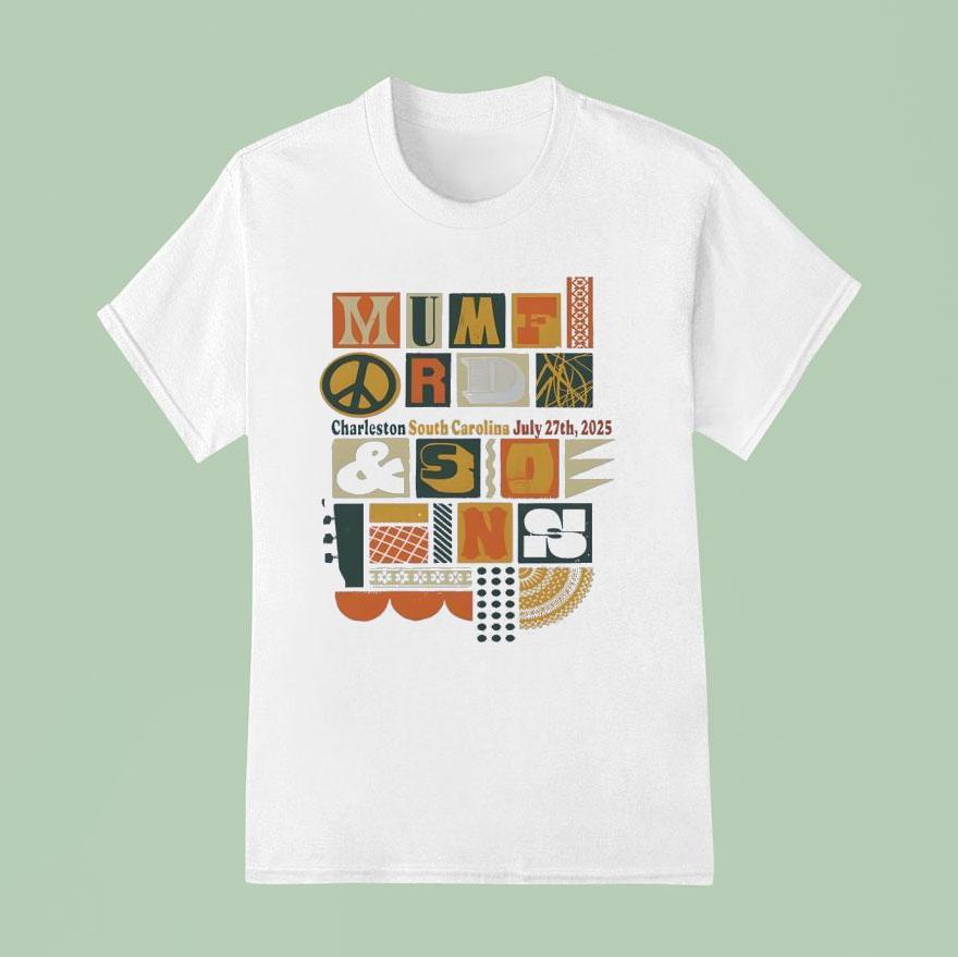 Charleston Sc Mumford And Sons T Shirt