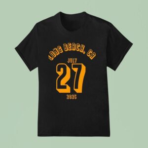 July Vans Warped Tour Long Beach Ca Shir T Shirt