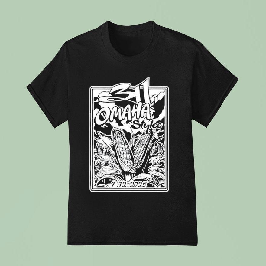 Tour River S Edge Park Council Bluffs Ia Corn T Shirt