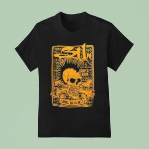 Vans Warped Tour Event In Long Beach California On July Skull T Shirt