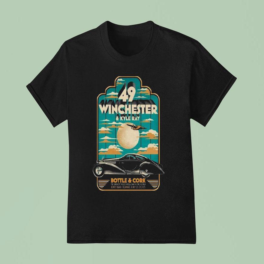 Winchester And Kyle Ray July Bottle Cork Dewey Beach De T Shirt