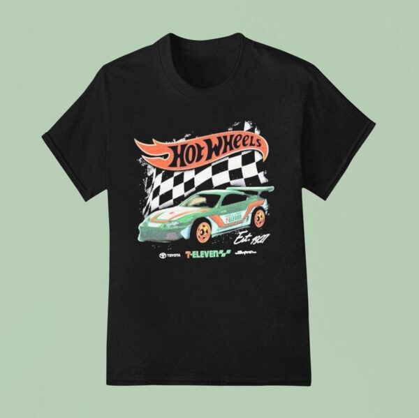 Eleven X Hot Wheels Checker Est T Shirt