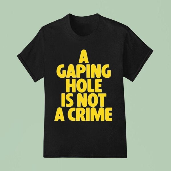 A Gaping Hole Is Not A Crime T Shirt