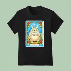 A Tarot Card Style Design Inspired By Totoro T Shirt