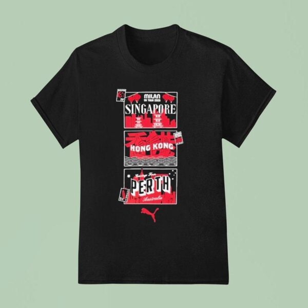 Ac Milan Tour Puma T Shirt