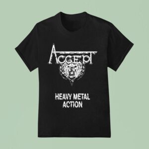 Accept Heavy Metal Action T Shirt