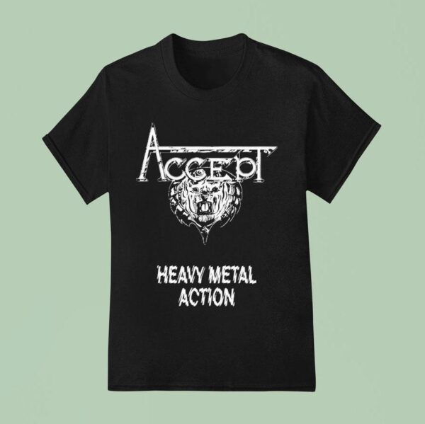 Accept Heavy Metal Action T Shirt