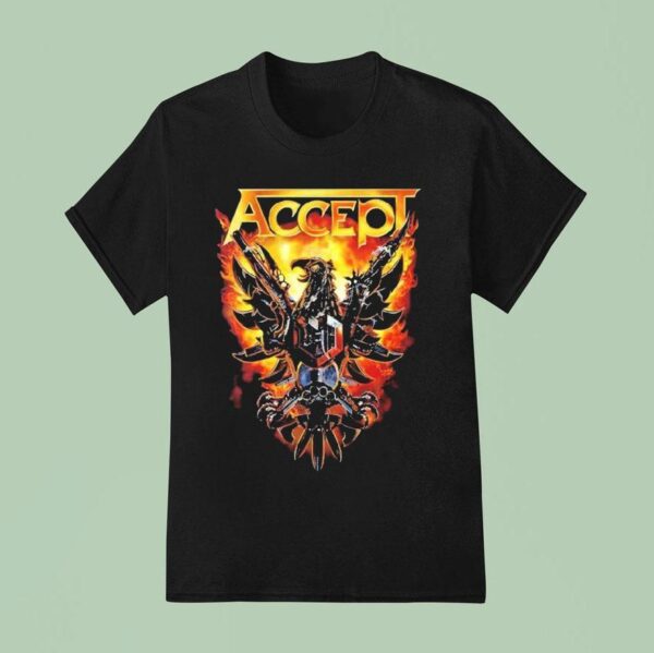 Accept Rising Eagle T Shirt