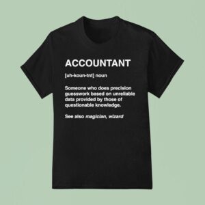 Accountant Wizard Definition T Shirt