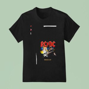 Acdc Gothenburg Sweden Pwrd Up Event Tour Gothenburg Tour T Shirt