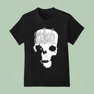 Acid Bath Alien Skull Let The Blackness Roll On T Shirt