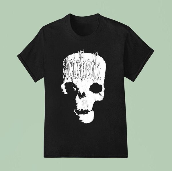 Acid Bath Alien Skull Let The Blackness Roll On T Shirt