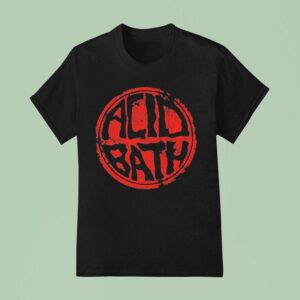 Acid Bath Worn N Torn Logo T Shirt