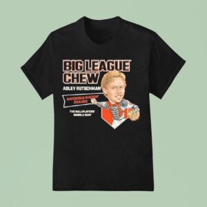 Adley Rutschman Baltimore Orioles Big League Chew Ravenous Rockin Orange The Ballplayers Bubble Gum T Shirt