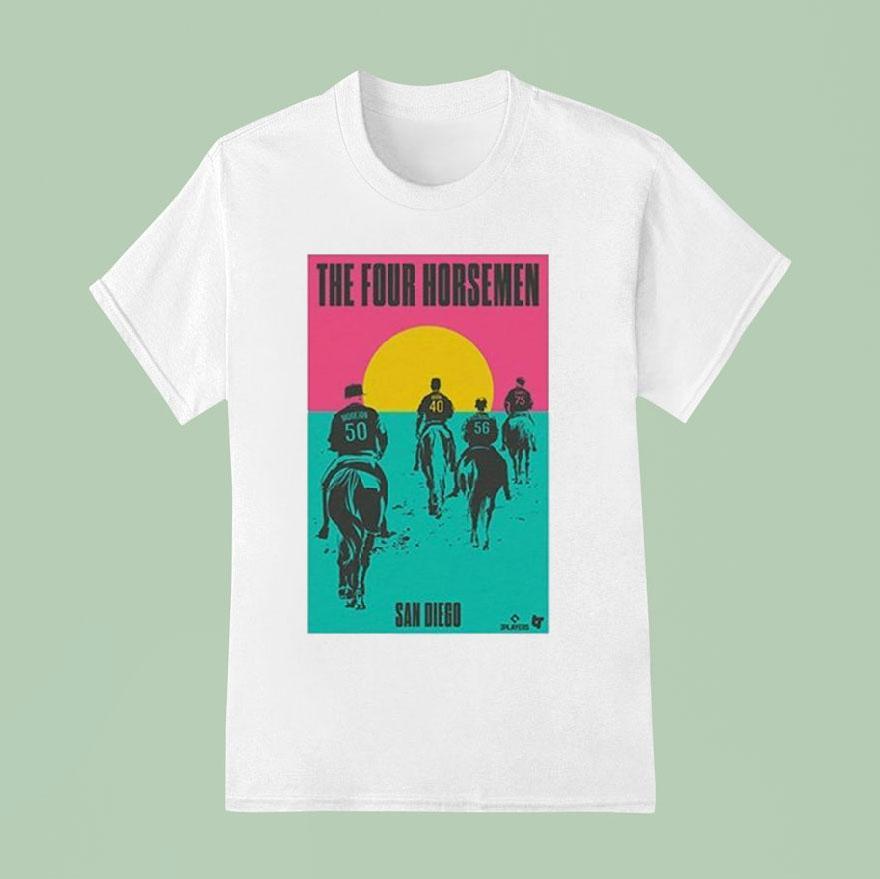 Adrian Morejon Jason Adam Jeremiah Estrada Robert Suarez The Four Horsemen T Shirt
