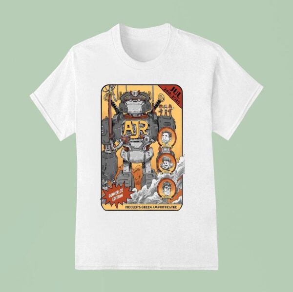 Ajr July Denver Co Concer T Shirt