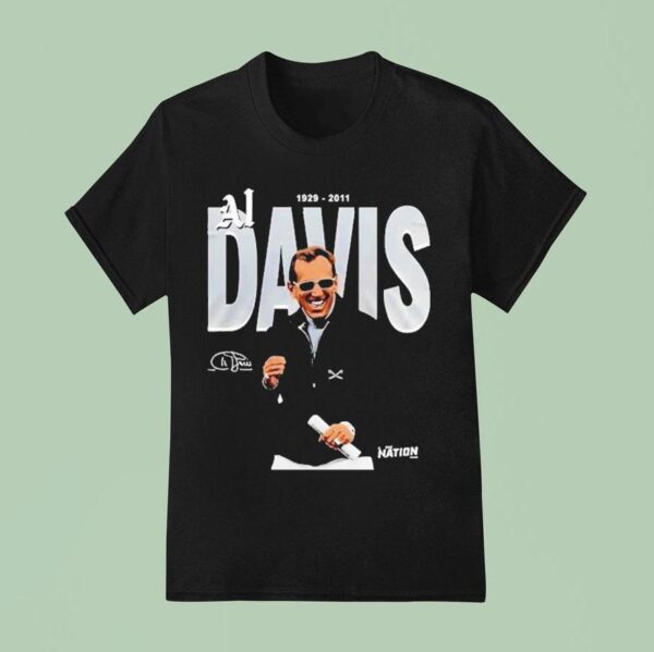 Al Davis Las Vegas Raiders The Nation T Shirt