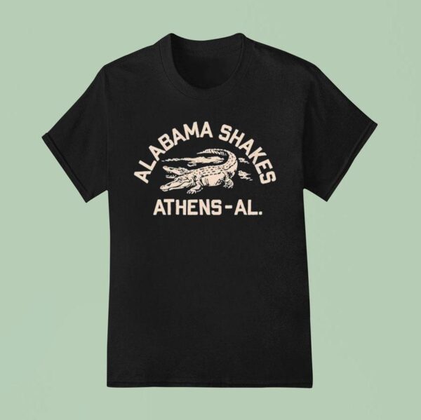 Alabama Shakes Athens Al Gator T Shirt