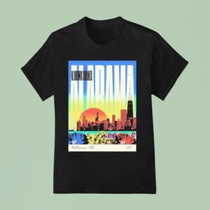 Alabama Shakes Chicago Illinois Diptych At The Salt Shed Outdoors On July T Shirt