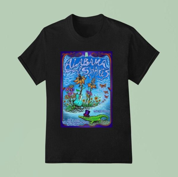 Alabama Shakes Jul The Astro Amphitheater In La Vista Ne Gator T Shirt