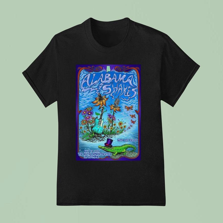 Alabama Shakes Jul The Astro Amphitheater In La Vista Ne Gator T Shirt