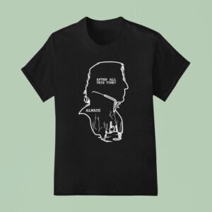 Alan Rickman After All This Time Always Black T Shirt