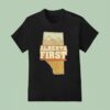 Alberta First Map Vintage T Shirt