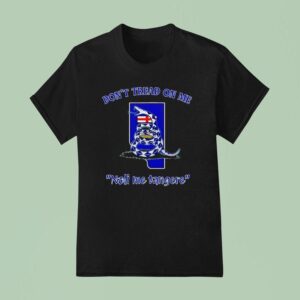 Alberta Unchained Don T Tread On Me Blue Edition Freedom T Shirt