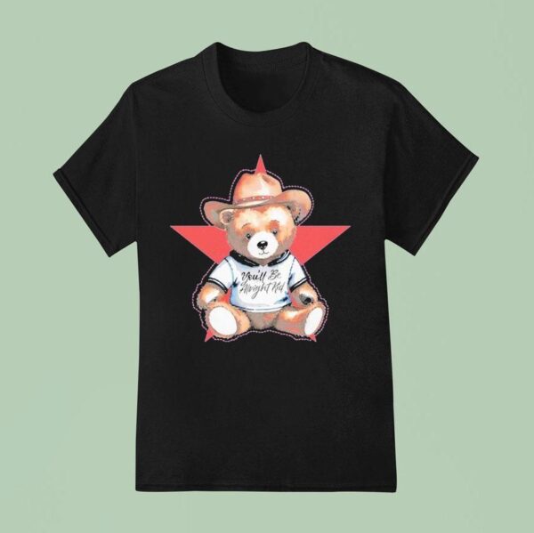 Alex Warren You Ll Be Alright Kid Teddy Cowboy Star T Shirt