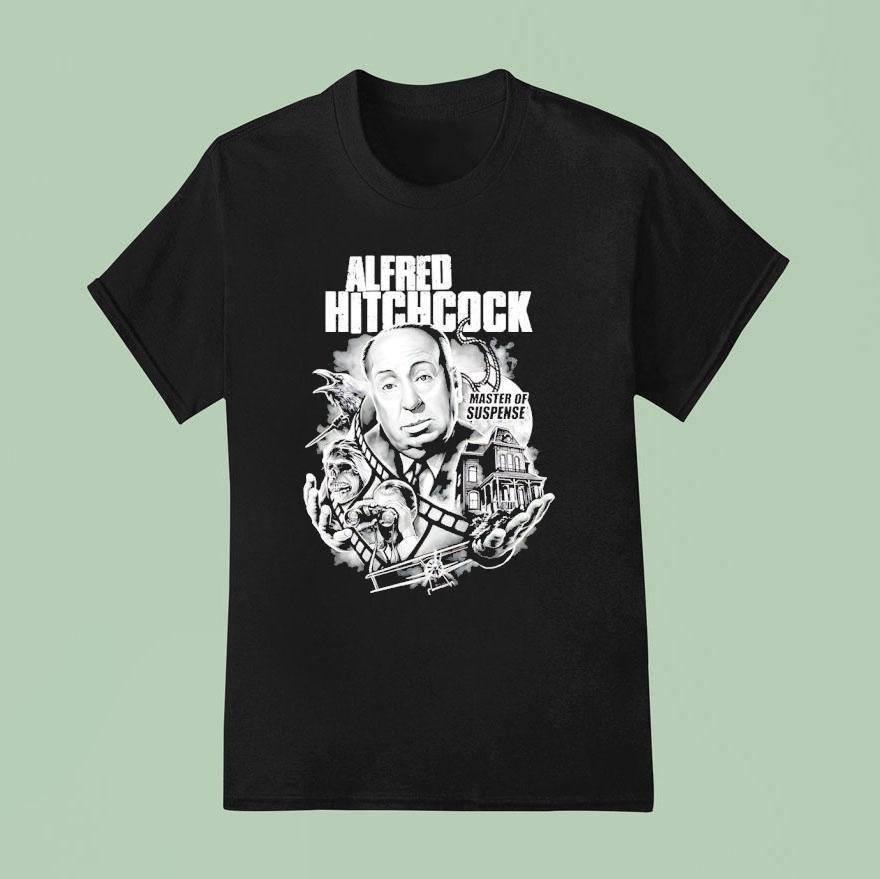 Alfred Hitchcock Master Of Suspense T Shirt