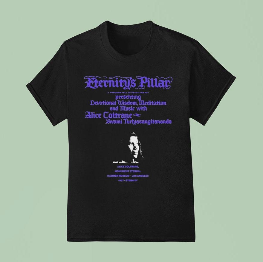 Alice Coltrane Eternity S Pillar T Shirt