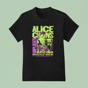 Alice In Chains Unplugged Dog Retro T Shirt