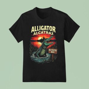 Alligator Alcatraz Restricted Area T Shirt