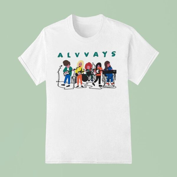 Alvvays Band Drawing T Shirt