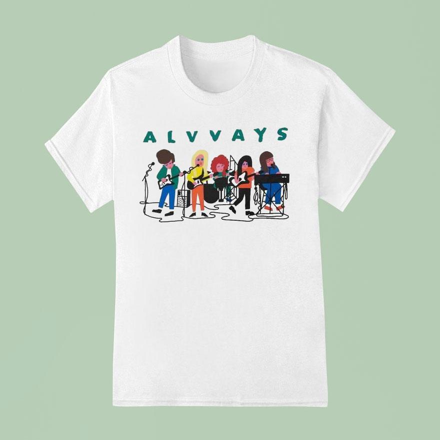 Alvvays Band Drawing T Shirt