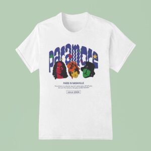 American Rock Band Paramore Made In Nashville Since T Shirt