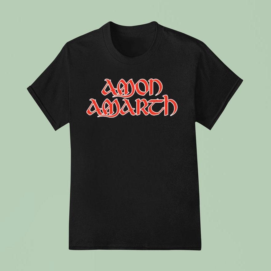Amon Amarth Logo T Shirt