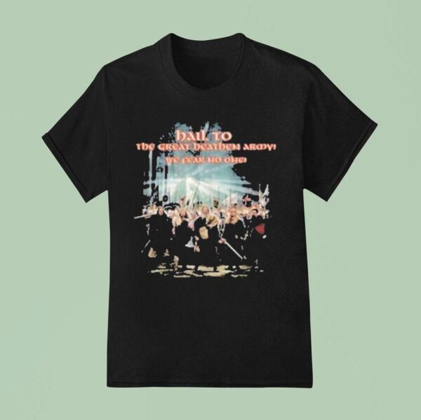 Amon Amarth The Great Heathen Army Hail To The Great Heathen Army We Fear No One T Shirt