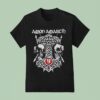 Amon Amarth The Great Heathen Summer Tour Skull T Shirt