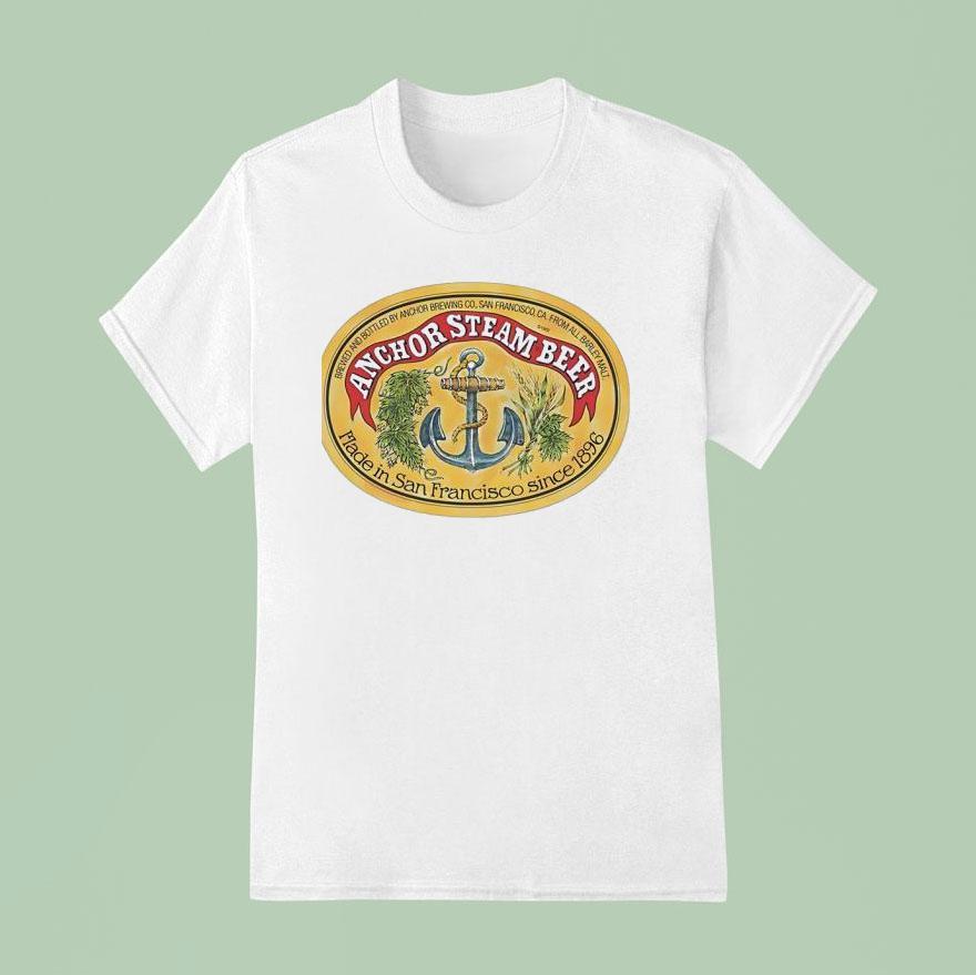 Anchor Steam Beer Made In San Francisco Since T Shirt