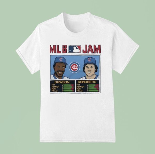 Andre Dawson And Ryne Sandberg T Shirt