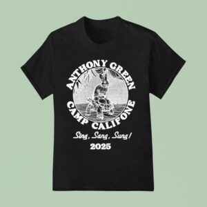Anthony Green Camp Califone Sing Sang Sung Bunny Turtle T Shirt