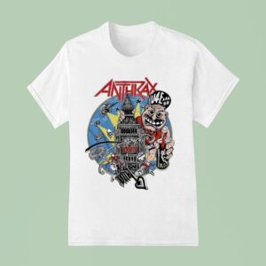 Anthrax Not Man Big Ben London T Shirt