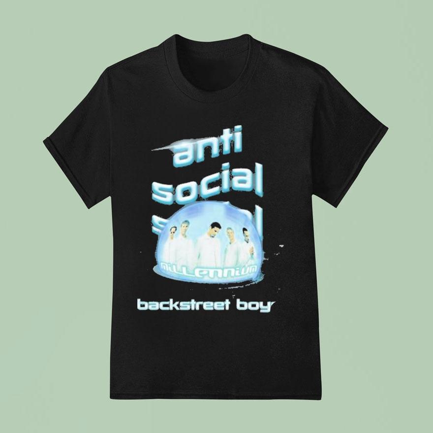 Anti Social Social Club Assc X Backstreet Boys Sphere T Shirt