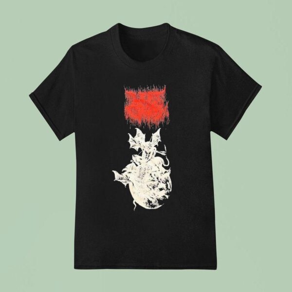 Antichrist Siege Machine Upon Desecrated Soil Tour T Shirt