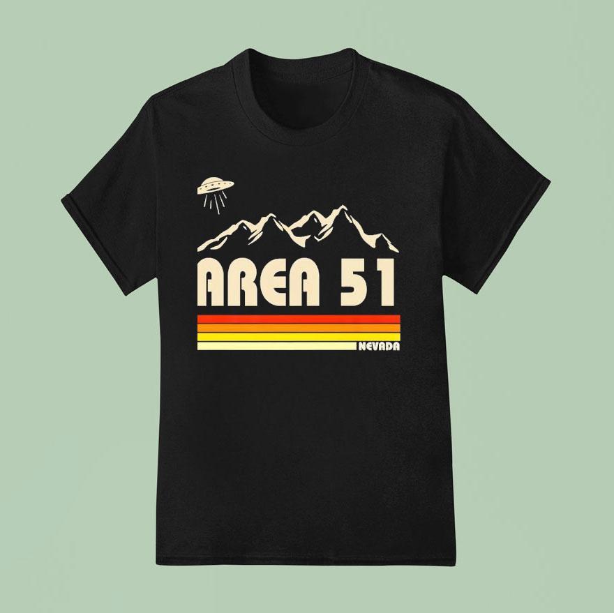 Area With Ufo T Shirt